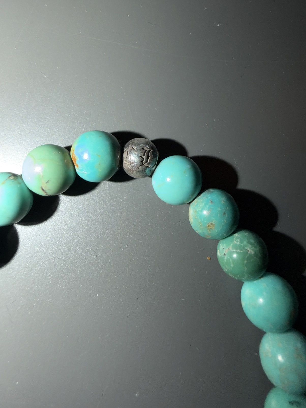 Chrome Hearts Chrome Hearts Turquoise Beads Bracelet Size ONE SIZE - 19 Thumbnail