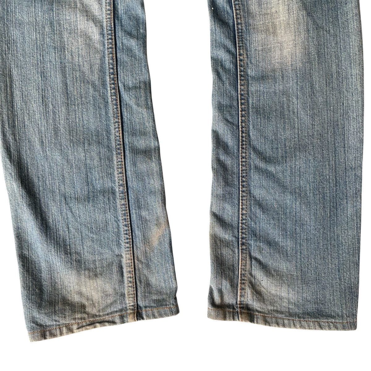 Kapital Y2k Japan Dominate Handcrafted Floral Sukajan Mudwash Jeans Size US 32 / EU 48 - 18 Thumbnail
