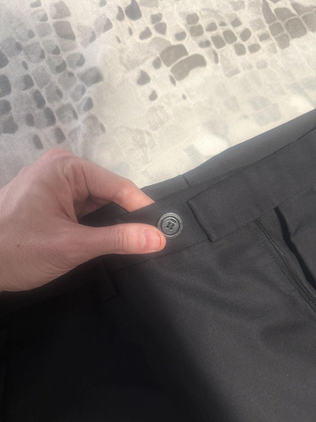 Dior Dior black wool trousers Size US 36 / EU 52 - 3 Thumbnail