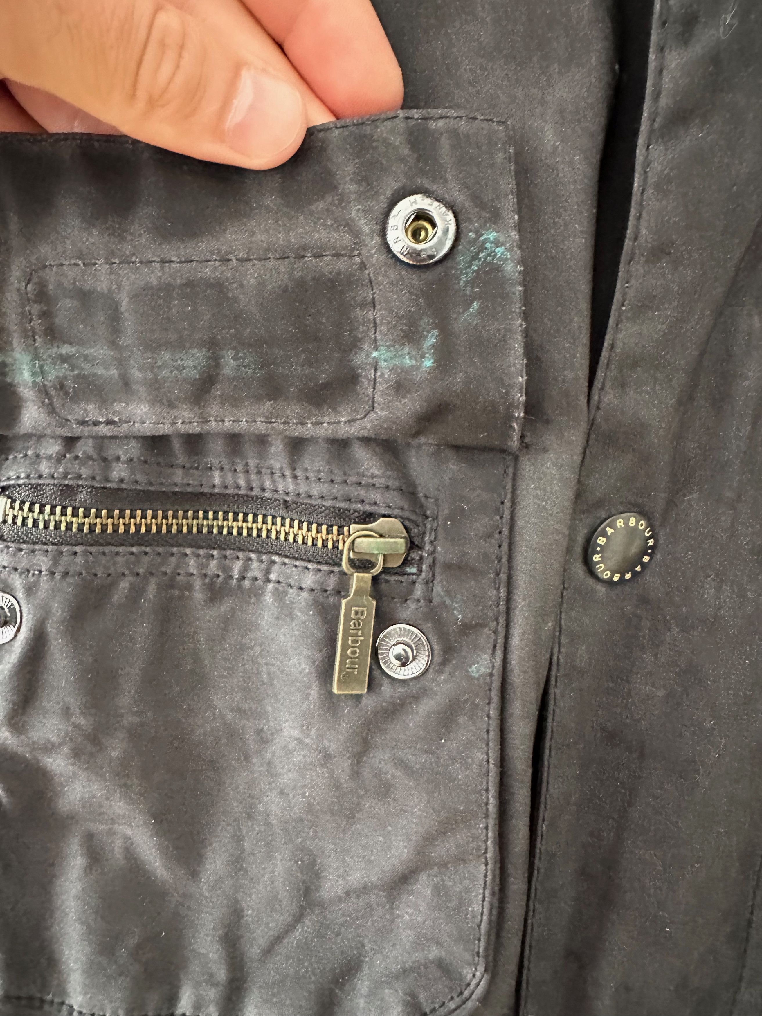 Barbour Barbour International Slim waxed belted Steve McQueen jacket Size US L / EU 52-54 / 3 - 5 Thumbnail