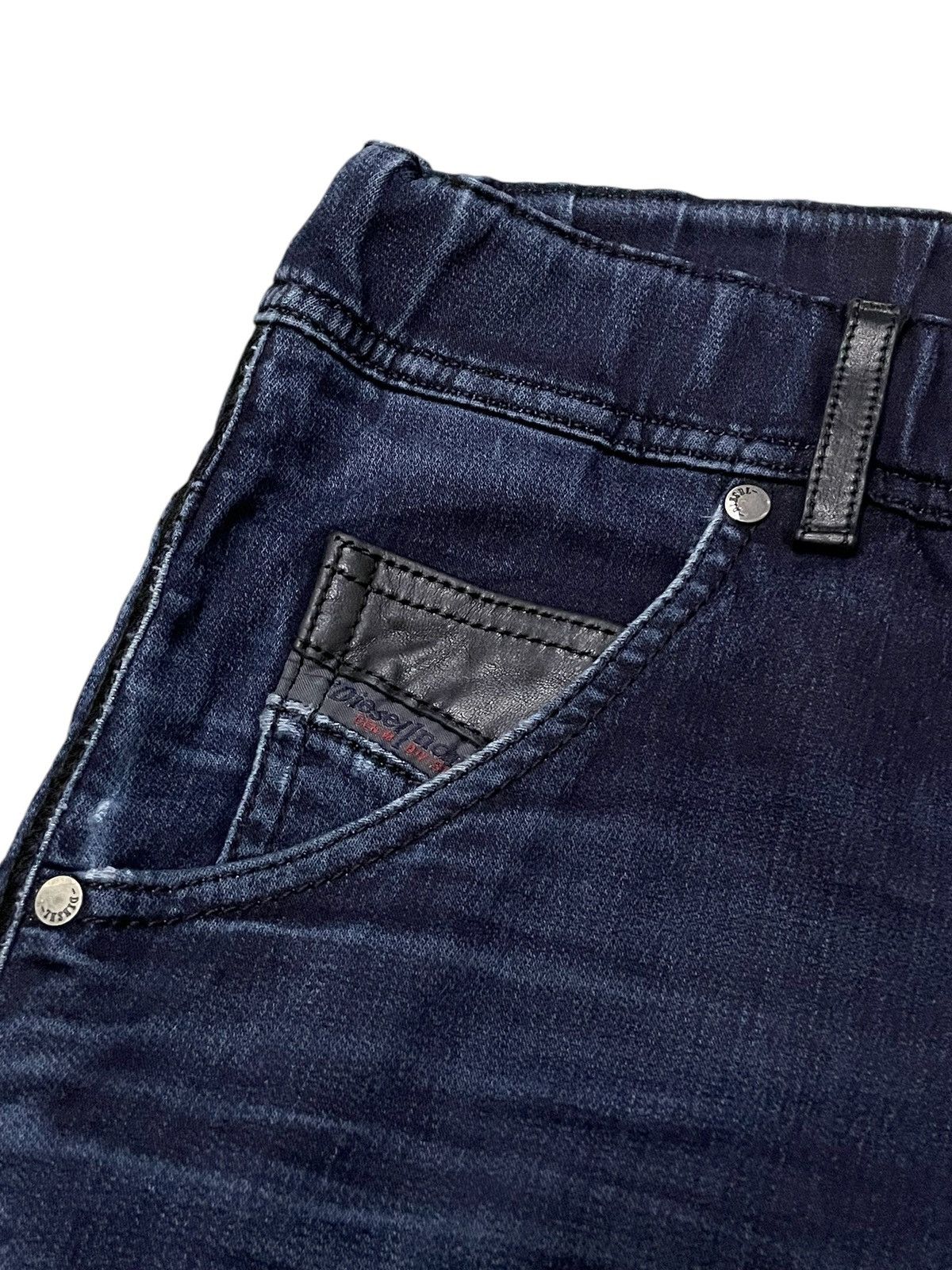 Diesel × Diesel Black Gold Diesel Krooley Croosbreed Denim Sweatpants Size US 32 / EU 48 - 11 Thumbnail