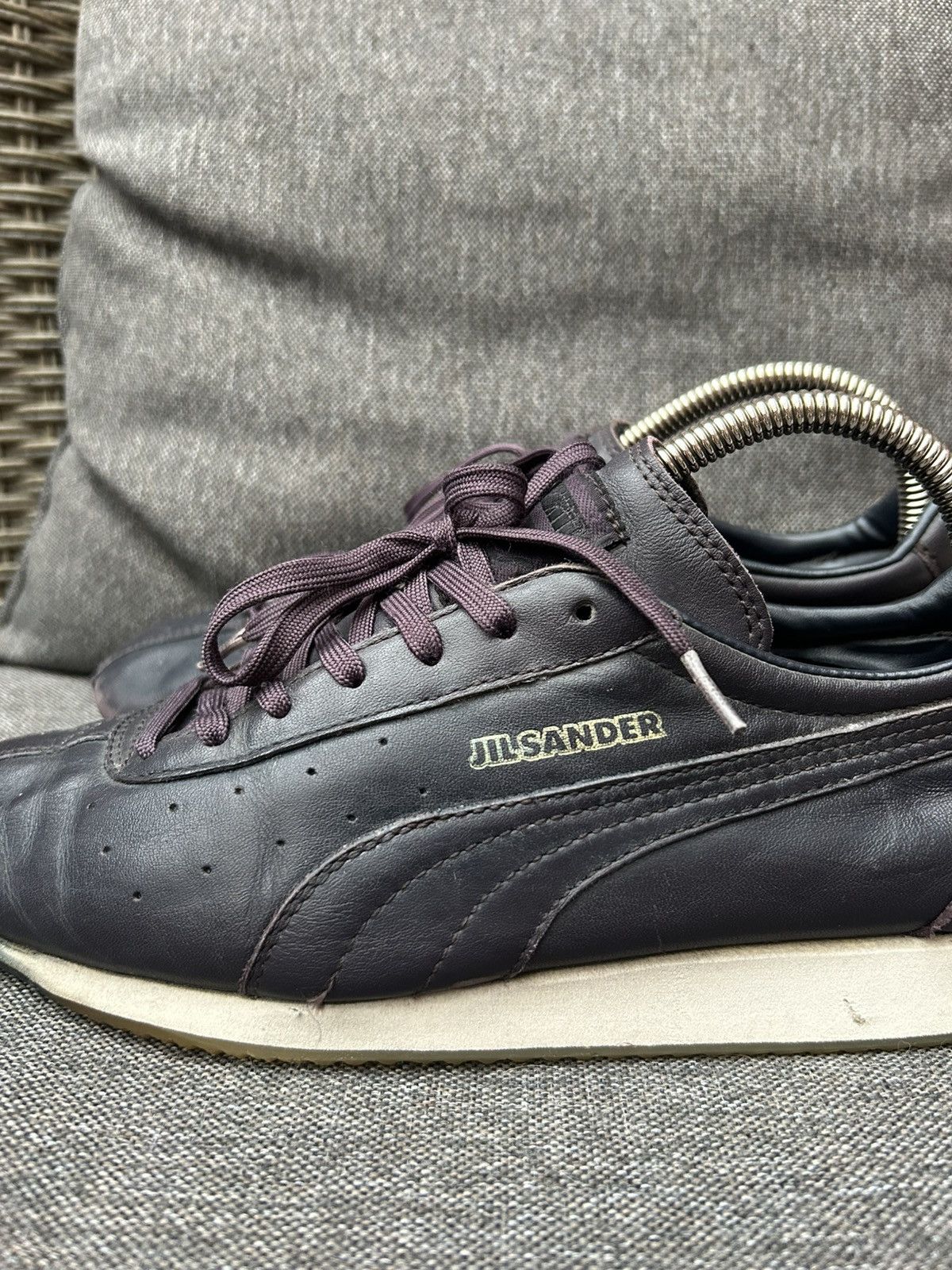 Other Y2k Puma x Jil Sander Low Top Suede Futuristic Trainers Size US 7 / IT 37 - 2 Thumbnail
