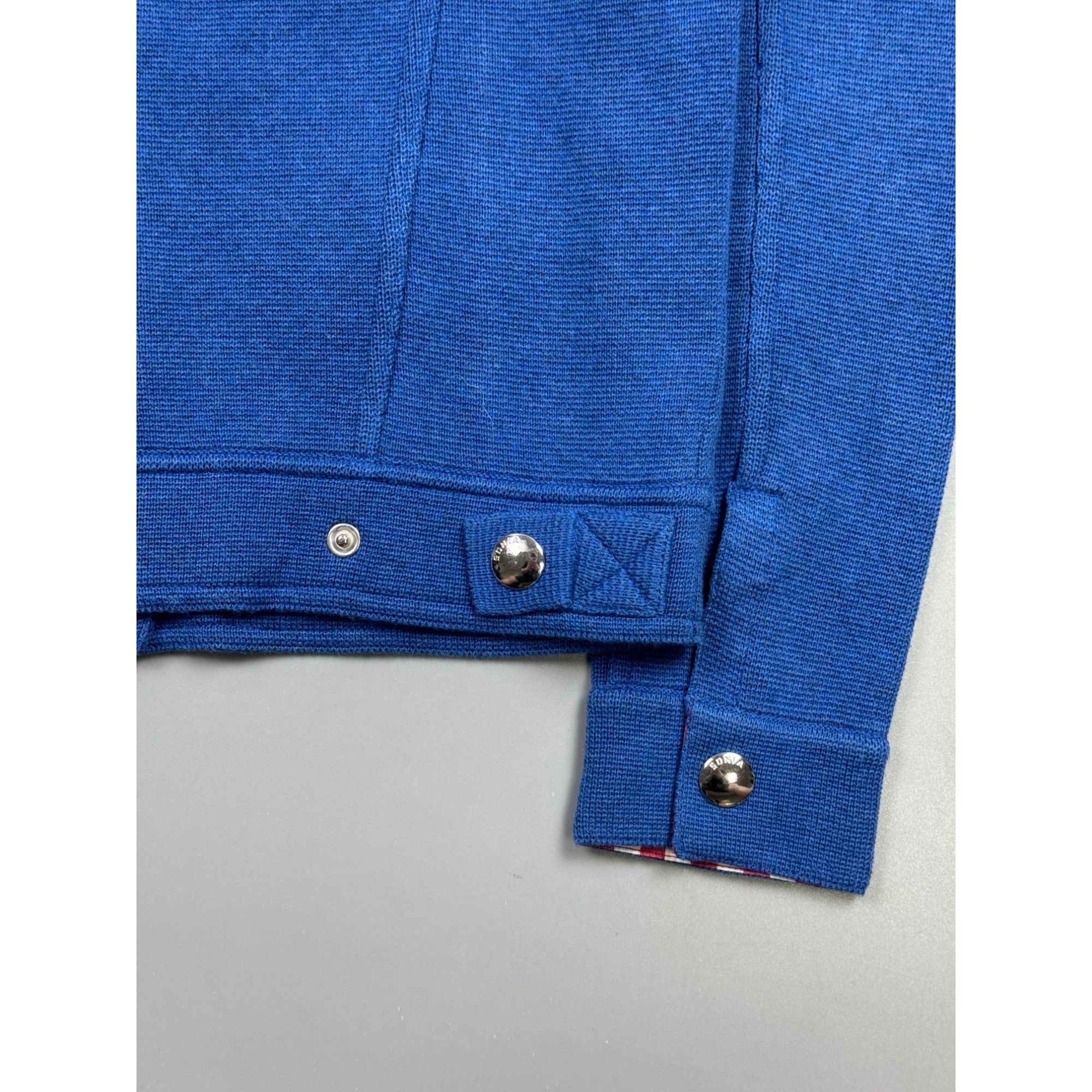 Sonia Rykiel Sonia by Sonia Rykiel Knitted Cotton Trucker Jacket (Y1224) Size S / US 4 / IT 40 - 8 Thumbnail