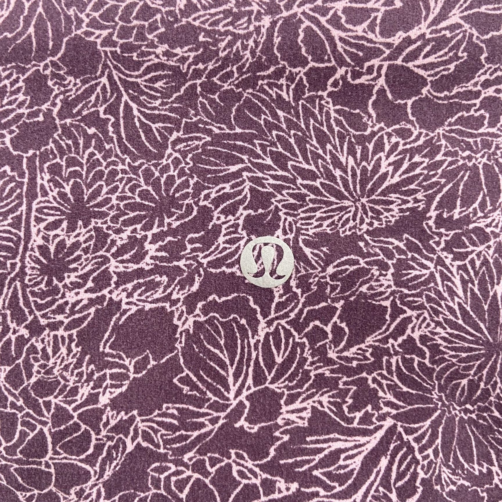 Lululemon Lululemon Womens Crop Leggings All Over Floral Print Purple Size 6 Pull-On Tapered Inseam 20in Activewear Pants Lounge Size 28" / US 6 / IT 42 - 5 Thumbnail