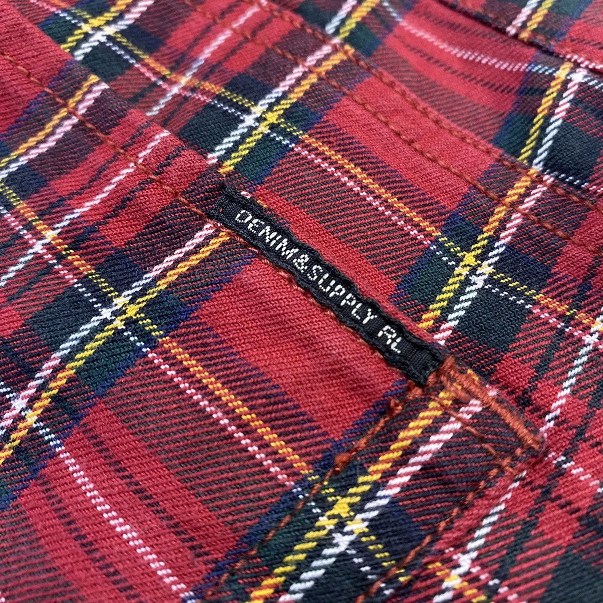 Denim & Supply Ralph Lauren 2000s - Denim & Suplay RALPH LAUREN Tartan Pants Size US 26 / EU 42 - 5 Thumbnail
