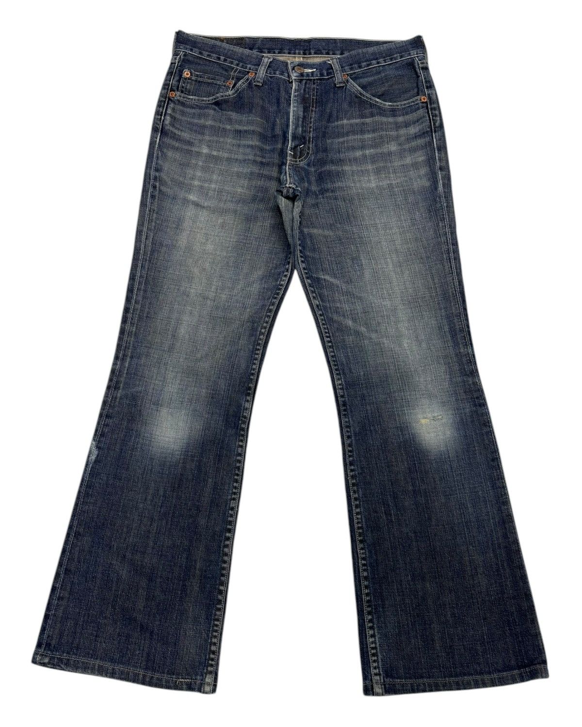 Levi's Vintage Levis 517 Flared Jeans Faded Distressed Denim Size US 32 / EU 48 - 1 Thumbnail