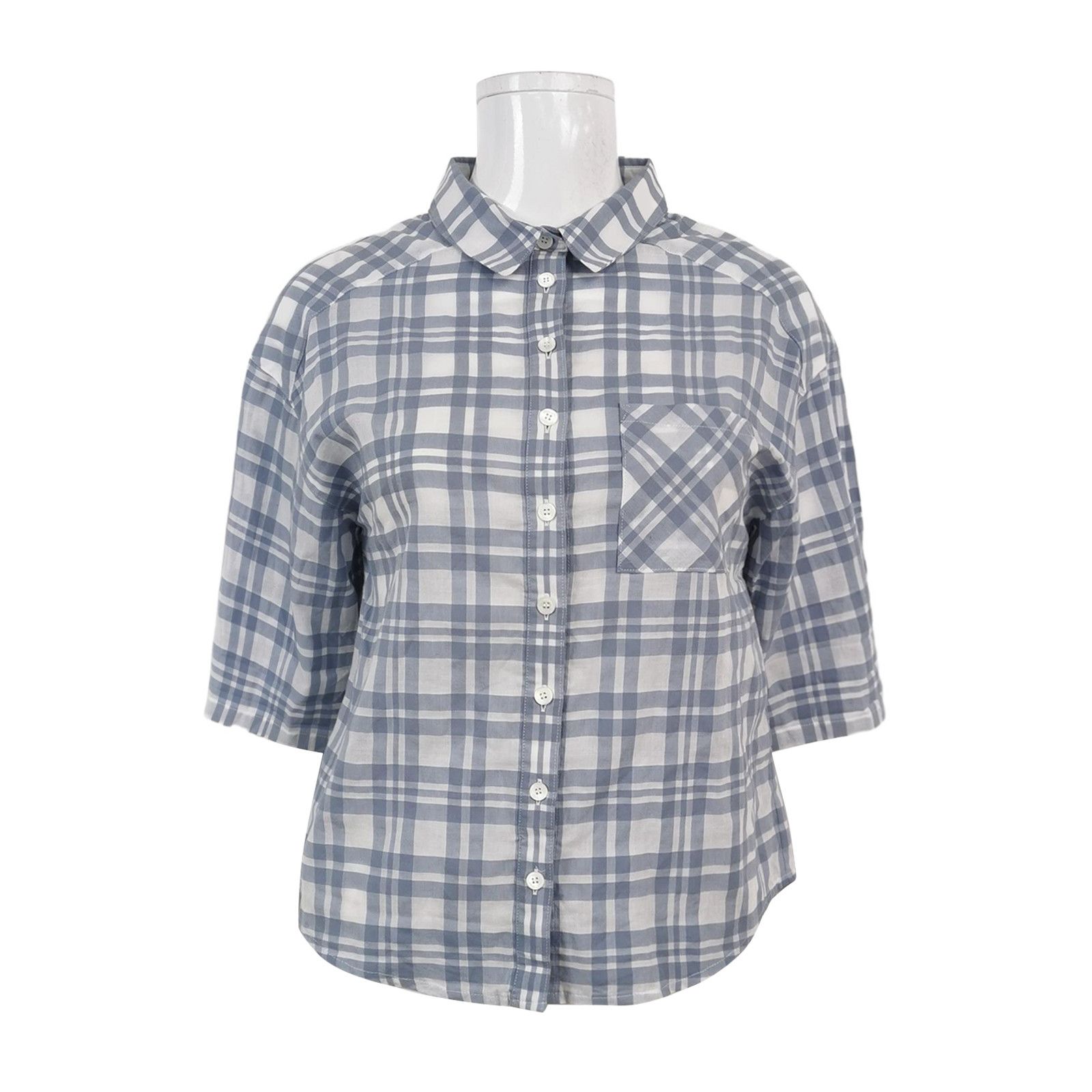 Burberry Burberry Women s Button Ups Size S / US 4 / IT 40 - 1 Thumbnail