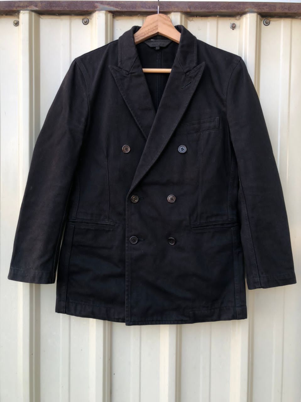 Comme des Garcons × Comme des Garcons Homme Plus × Japanese Brand AD2011 Vintage CDG Comme Des Garcons Homme Blazer Jacket Size US S / EU 44-46 / 1 - 1 Thumbnail