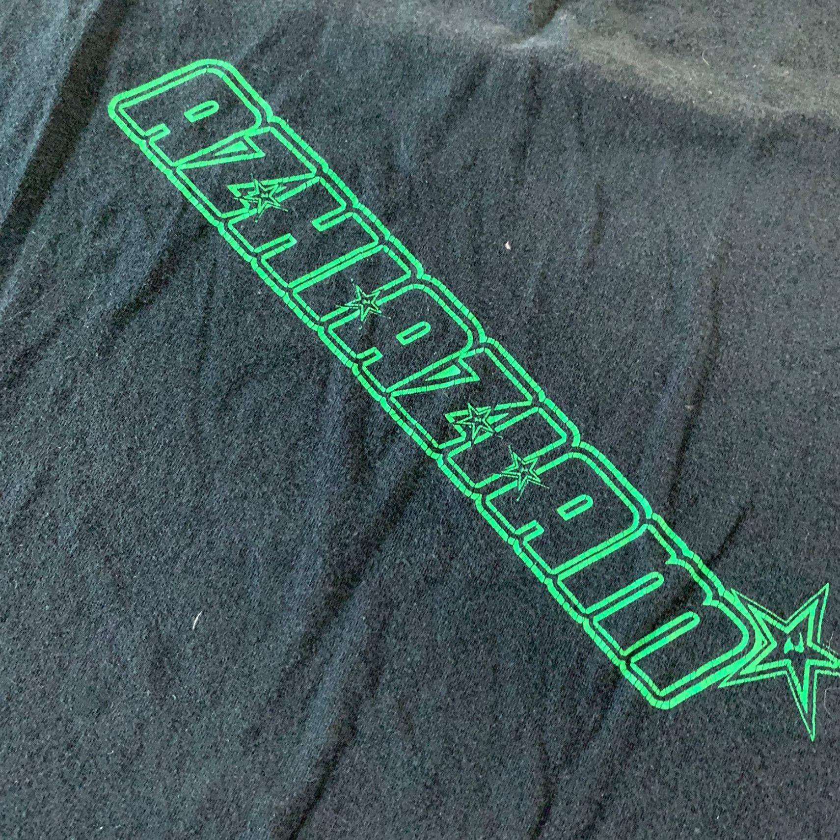 Gildan AZHIAZIAM Surf Short Sleeve Gildan T Shirt Men's Size L Black Green Size US L / EU 52-54 / 3 - 3 Thumbnail