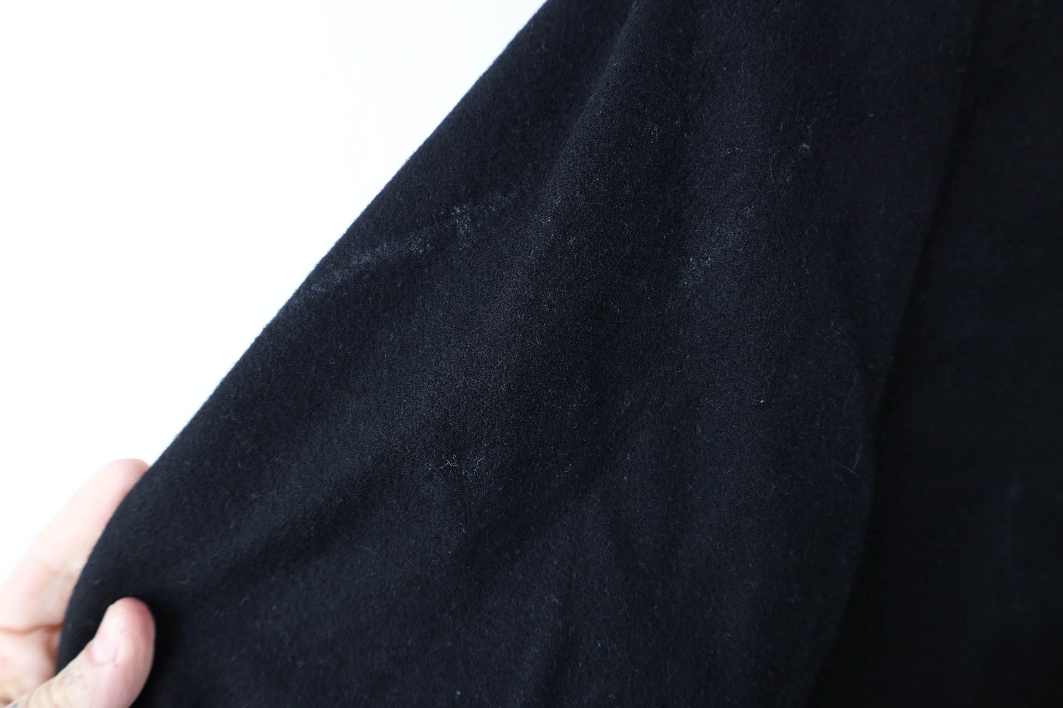 Michael Kors × Vintage Michael Kors Wool Blend Trench Coat Overcoat Jacket Black Size US XL / EU 56 / 4 - 6 Thumbnail