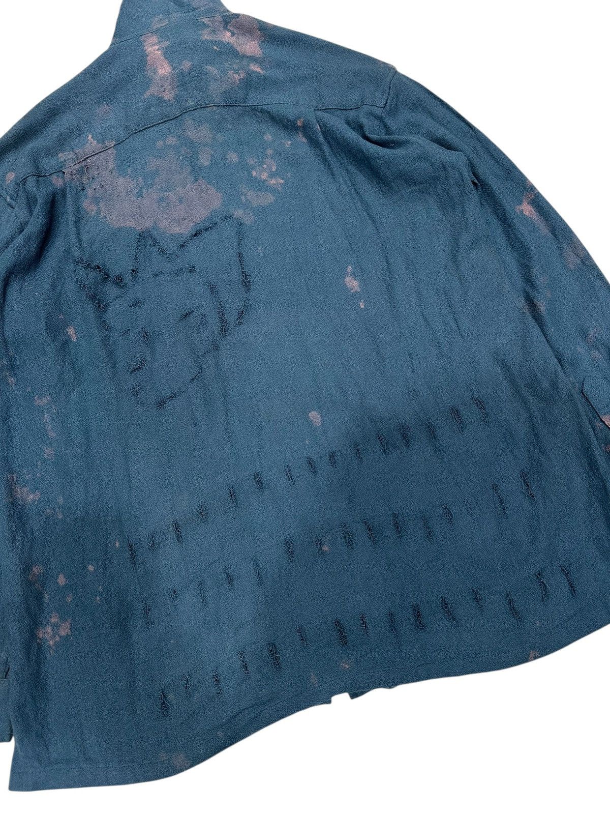 Beauty Beast 2000s CURRENT STAGE TRASHED DISTRESSED ARCHIVE PUNK KNIT Size US L / EU 52-54 / 3 - 8 Thumbnail