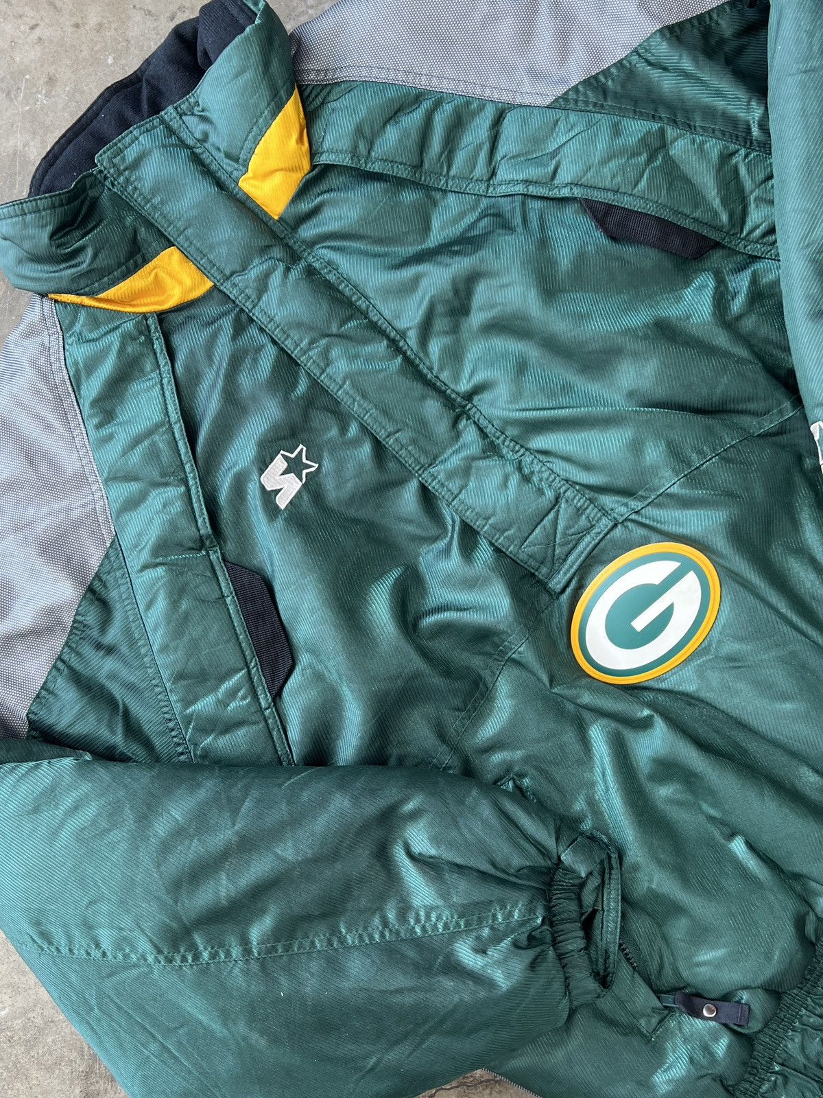 NFL × Pro Line × Vintage Vintage NFL Starter Pro Line Green Bay Packers Jacket Large Size US L / EU 52-54 / 3 - 1 Thumbnail