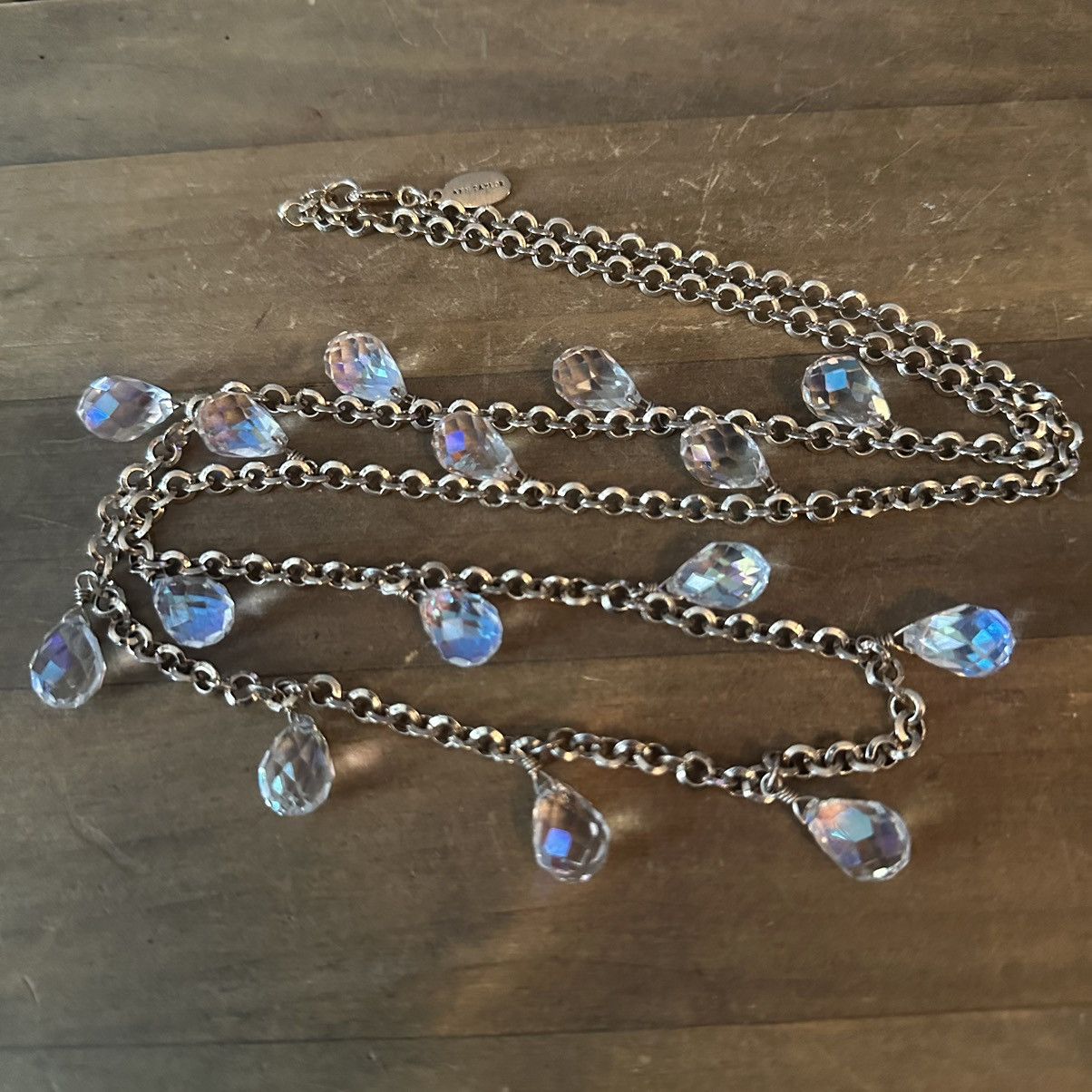 Ann Taylor × Vintage Vintage Ann Taylor Aurora Borealis charm necklace Size ONE SIZE - 2 Thumbnail