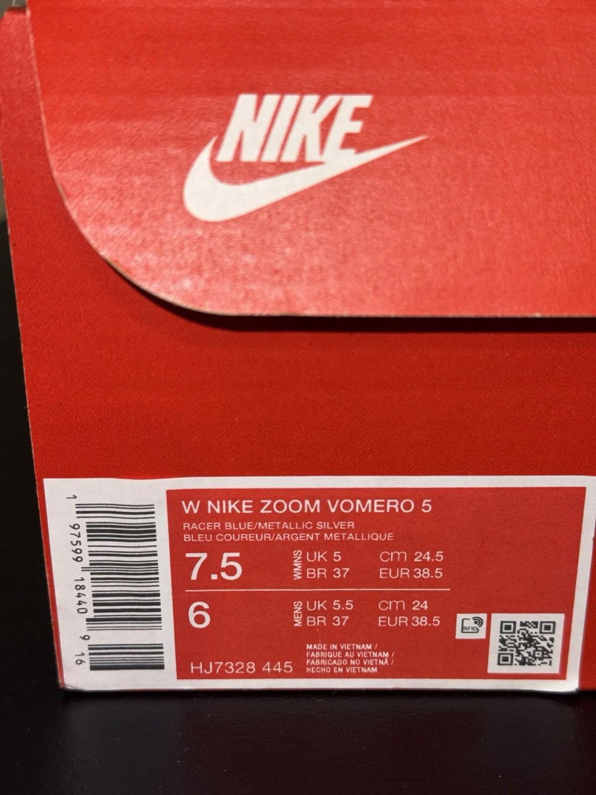 Nike Size 7.5 - Nike Air Zoom Vomero 5 Racer Blue W Size US 7.5 / IT 37.5 - 8 Thumbnail