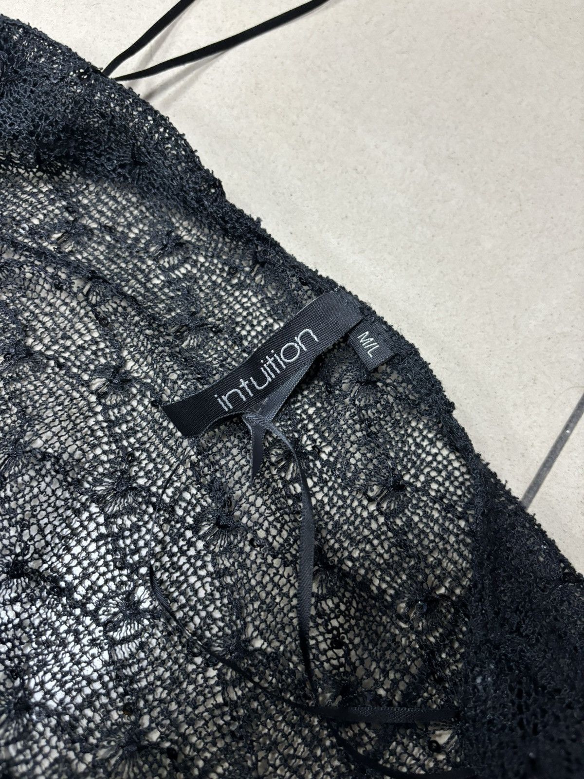 Japanese Brand × Vintage Vintage Open Weave Crotchet Net Shrug Size M / US 6-8 / IT 42-44 - 3 Thumbnail