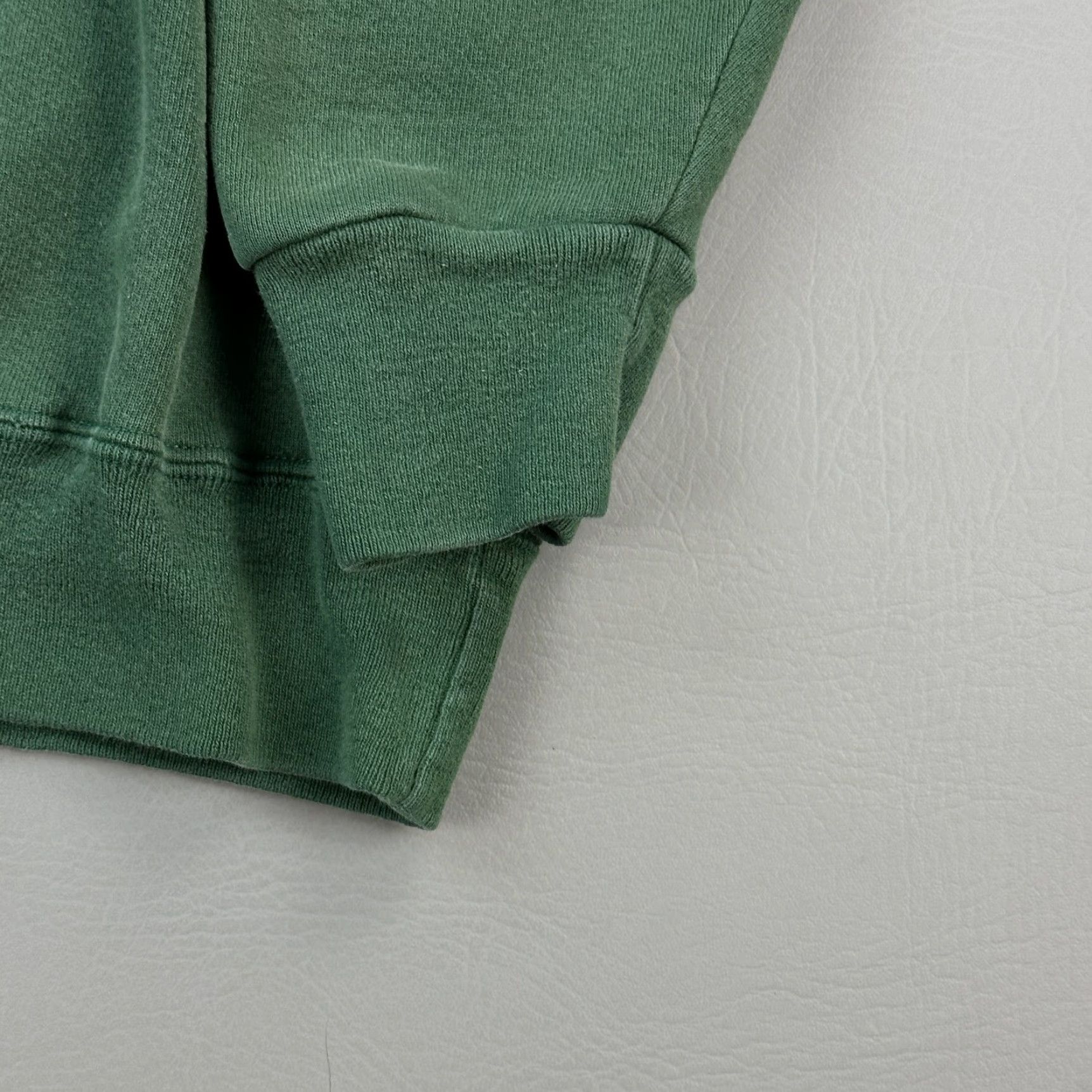 Vintage VINTAGE Eagle USA Sweatshirt Mens XL Green Heavyweight Crewneck Pullover USA Y2K Size US XL / EU 56 / 4 - 4 Thumbnail