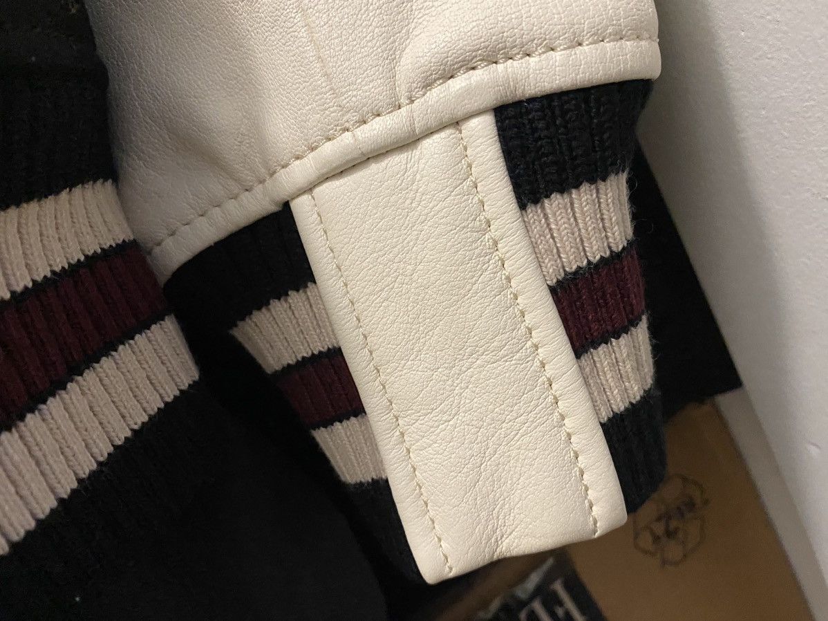 Coach COACH Zipped Varsity Jacket Black/White 38US/48EU NEW W/TAGS Size US M / EU 48-50 / 2 - 18 Thumbnail
