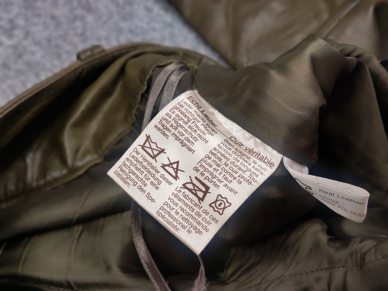 If Six Was Nine Leonardo Vintage Dark Green Faded Leather Flared Pants Y2K Size 36" / US 14 / IT 50 - 16 Thumbnail