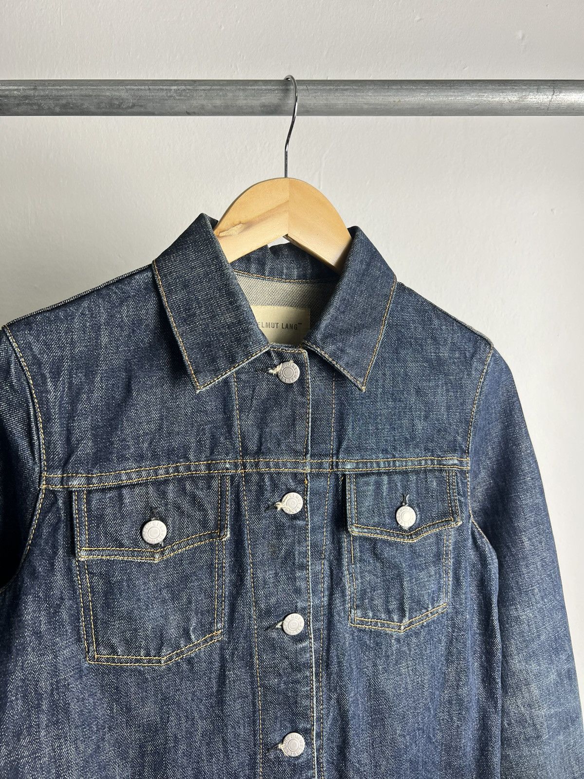Helmut Lang 1990s Helmut Lang "Classic Denim" Archival Trucker Jackets Size US M / EU 48-50 / 2 - 2 Thumbnail