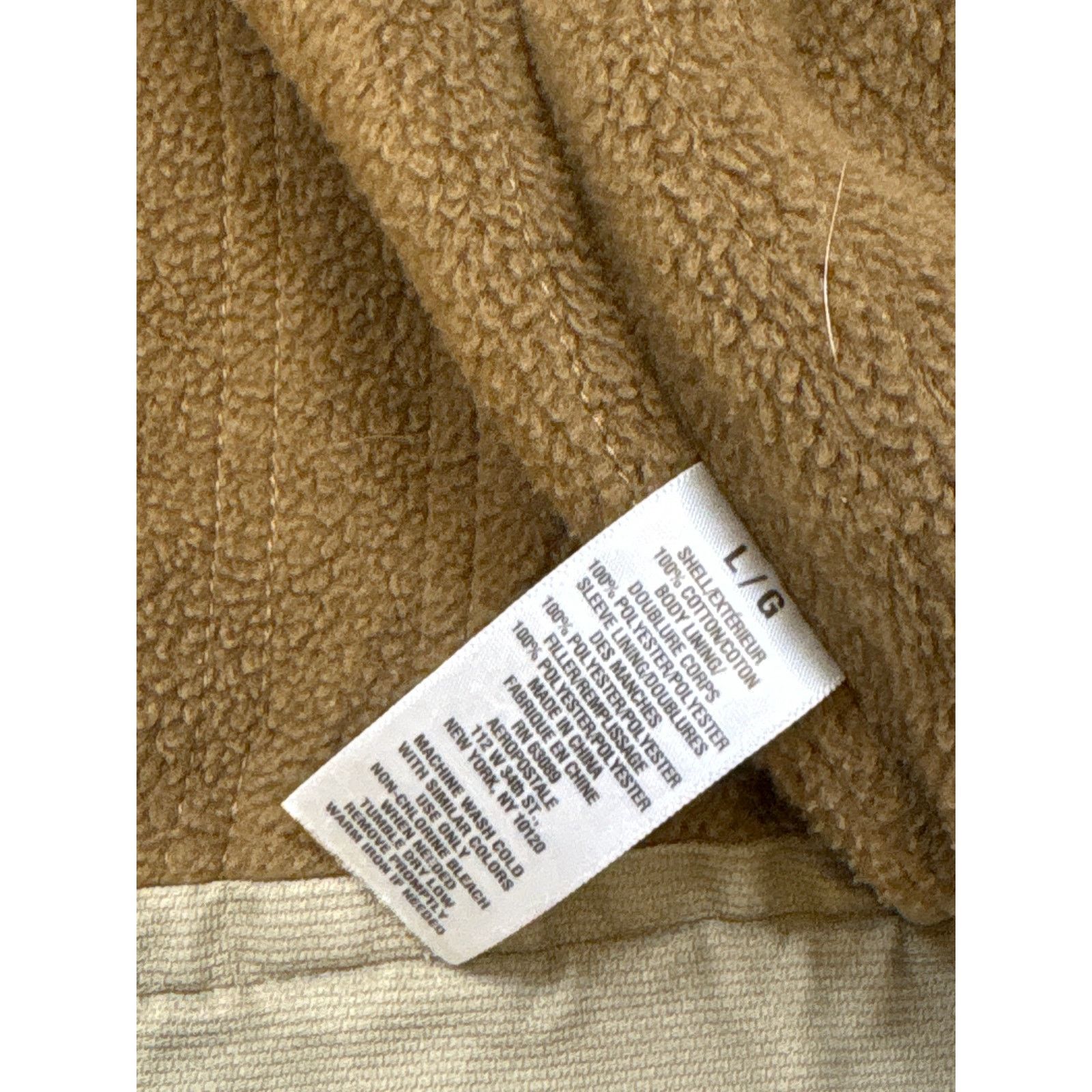 Aeropostale Aeropostale workwear utility chore jacket Large sandstone Size US L / EU 52-54 / 3 - 4 Thumbnail