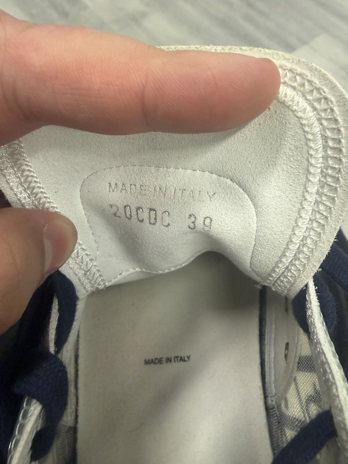 Dior Dior B23 Low Oblique Blue Size US 7 / EU 40 - 19 Thumbnail