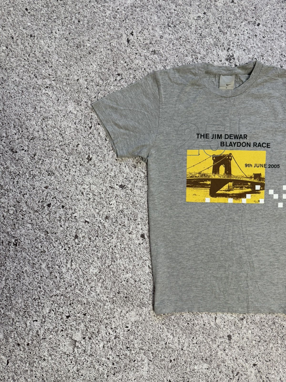 Nike × Vintage Vintage 2005 Nike The Jim Dewar Blaydon Race Running T-shirt Size US M / EU 48-50 / 2 - 4 Thumbnail