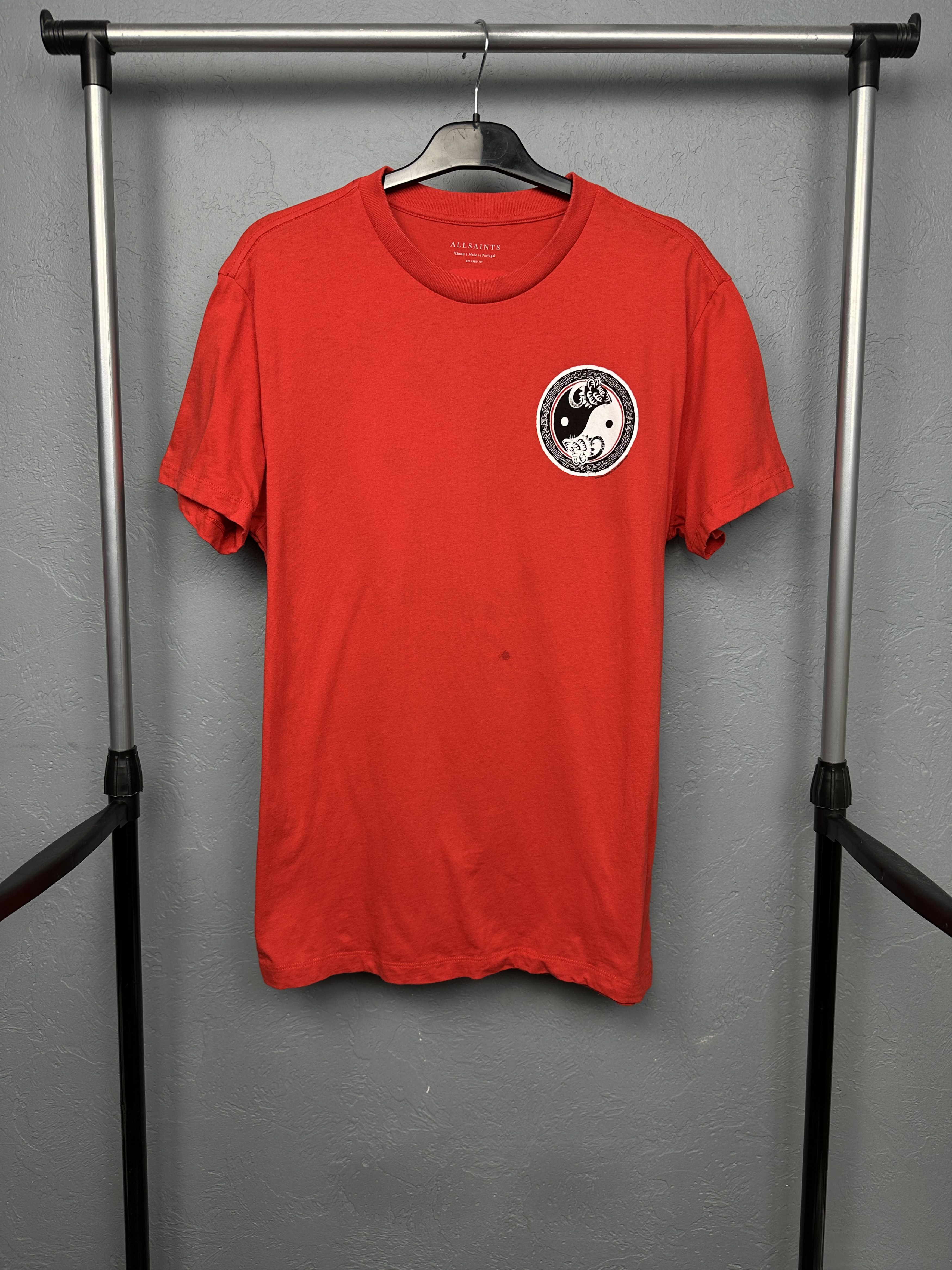 Allsaints Allsaints Lunarat Mens Oversized T-Shirt Size US XS / EU 42 / 0 - 3 Thumbnail