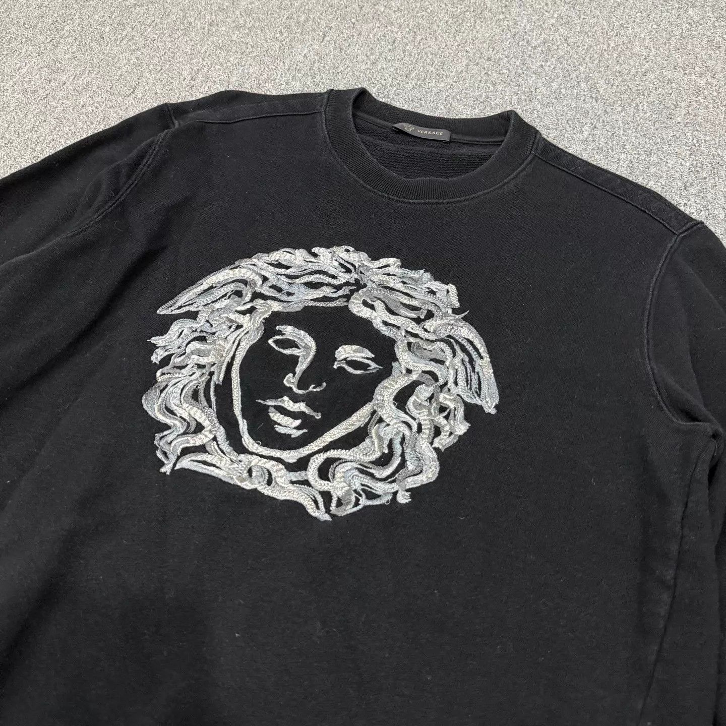 Versace Versace Black Medusa Hoodie XL 95 New Size XL / US 12-14 / IT 48-50 - 3 Thumbnail