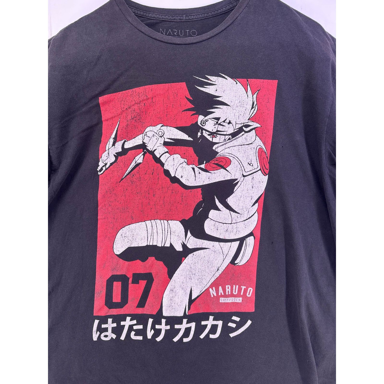 & Other Stories Naruto Shippuden Kakashi Hatake Black Tshirt Size 2XL Size US XXL / EU 58 / 5 - 3 Thumbnail