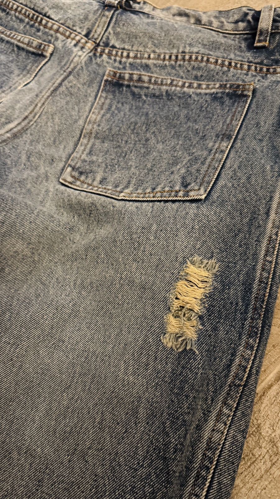 ASHISH Ashish embroidered unisex Boyfriend jeans Size 33" - 7 Thumbnail