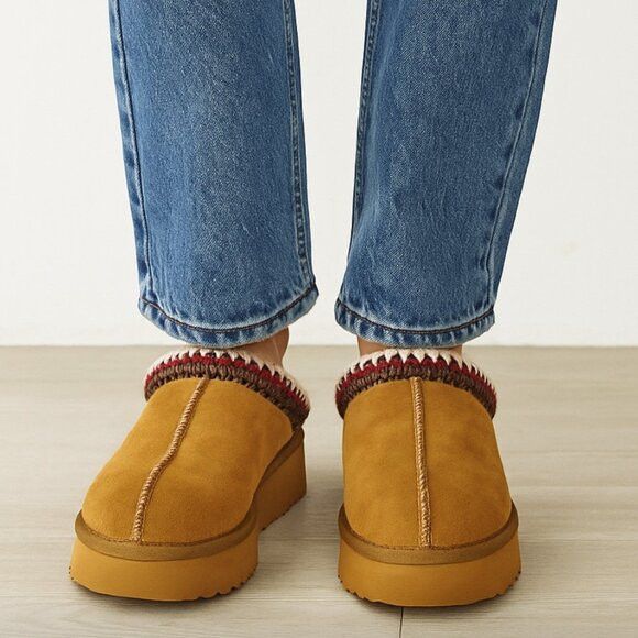 Steve Madden Steve Madden Selena Cow Suede Women's Platform Mule Size 8 Size US 8 / IT 38 - 1 Thumbnail