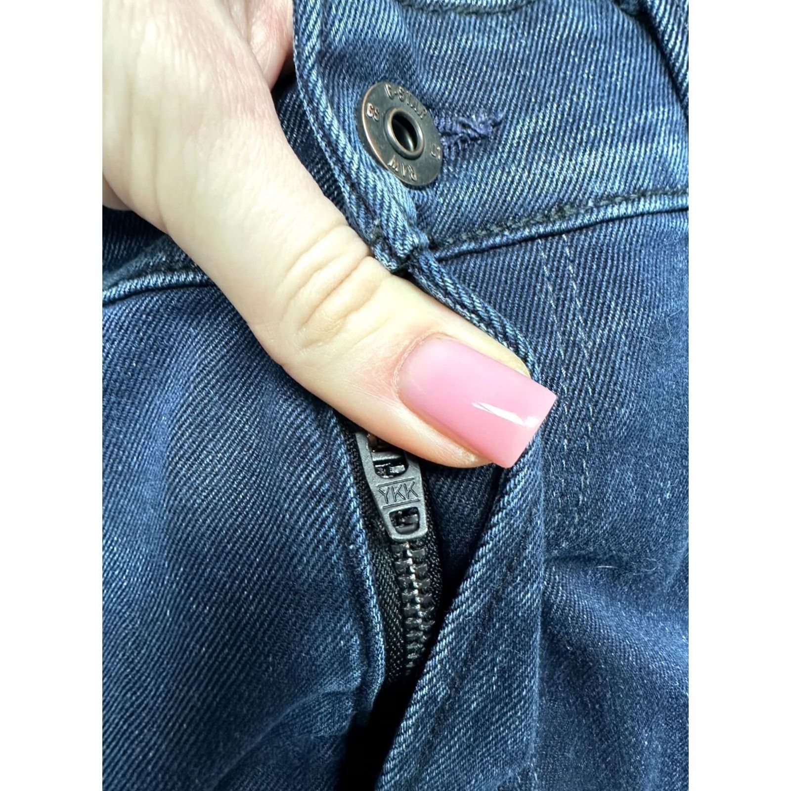 G-Star G Star Raw Mens Revend Super Slim Denim Jeans Size 33 Blue Slim Regular 33 in Inseam 78 cm 32 in Mens Jeans Size US 33 - 4 Thumbnail
