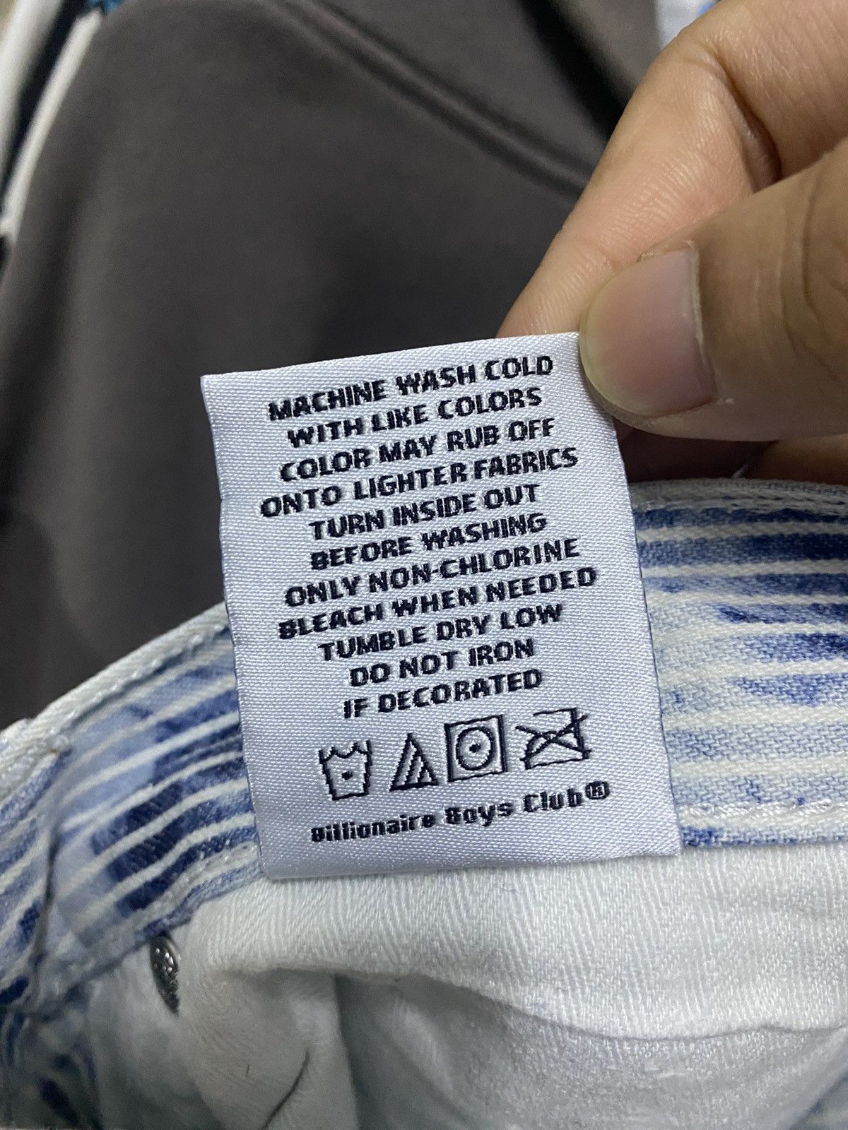 Billionaire Boys Club Billionaire Boys Club Hickory Bleach stripe pants Size US 34 / EU 50 - 16 Thumbnail