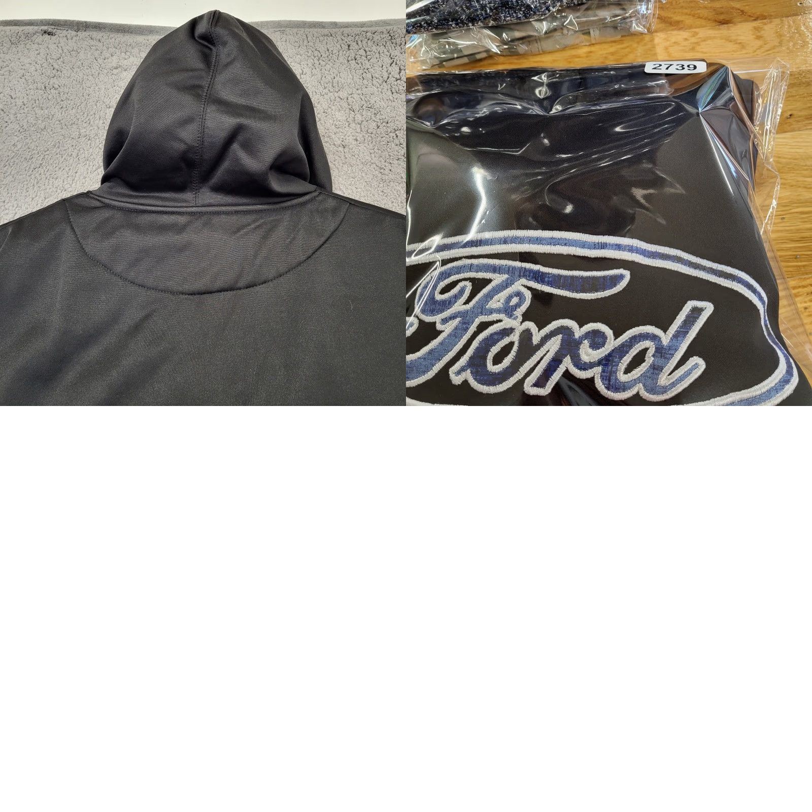 Ford Ford Hoodie Men's Large Black & Camouflage Long Sleeve Motor Mechanic Race Pullover Hooded Shirt Boys/Men? Size US L / EU 52-54 / 3 - 8 Thumbnail