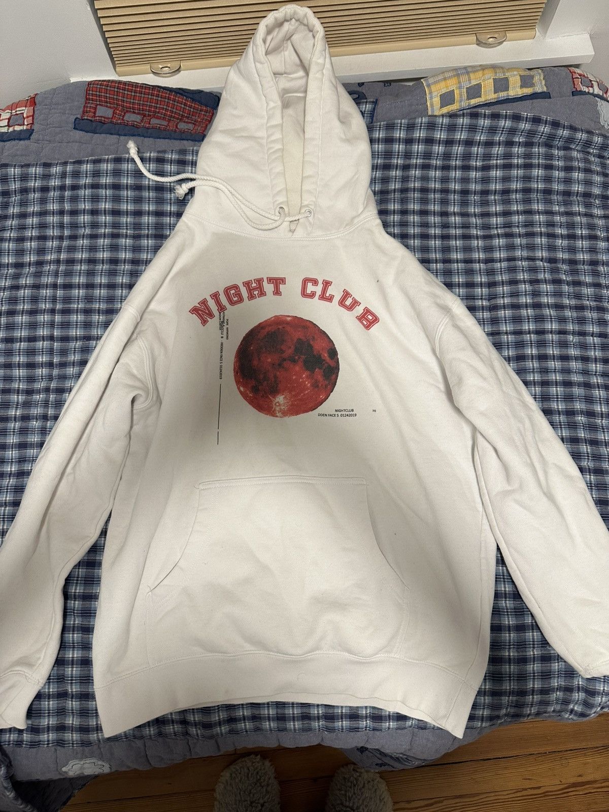 Japanese Brand Night Club Blood Moon Hoodie Size US L / EU 52-54 / 3 - 1 Thumbnail