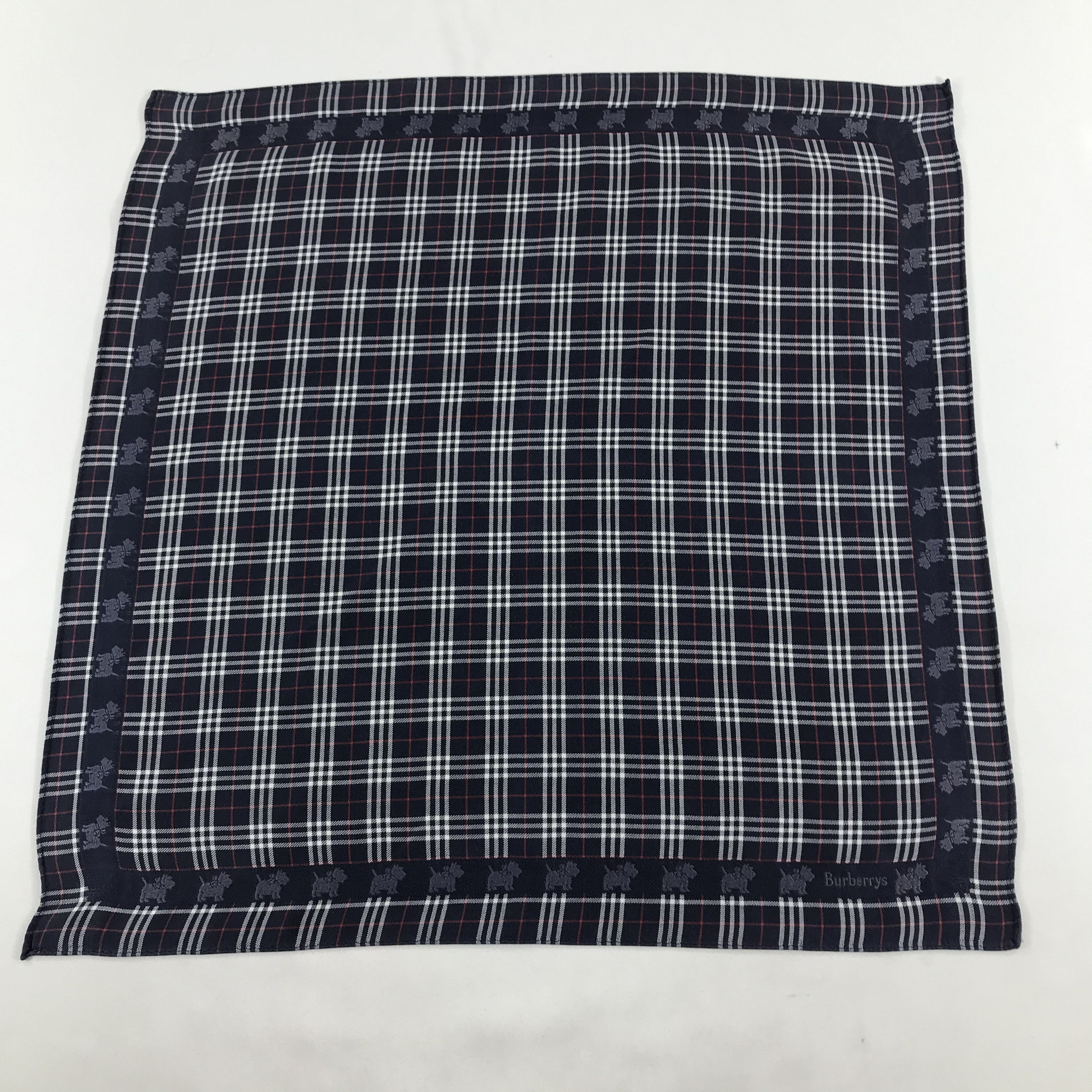 Burberry Burberrys Handkerchief Neckerchief Bandana H54 Size ONE SIZE - 1 Thumbnail