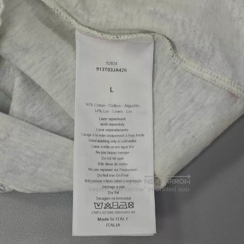 Dior Dior White zoo short sleeves Size L / US 10 / IT 46 - 6 Thumbnail