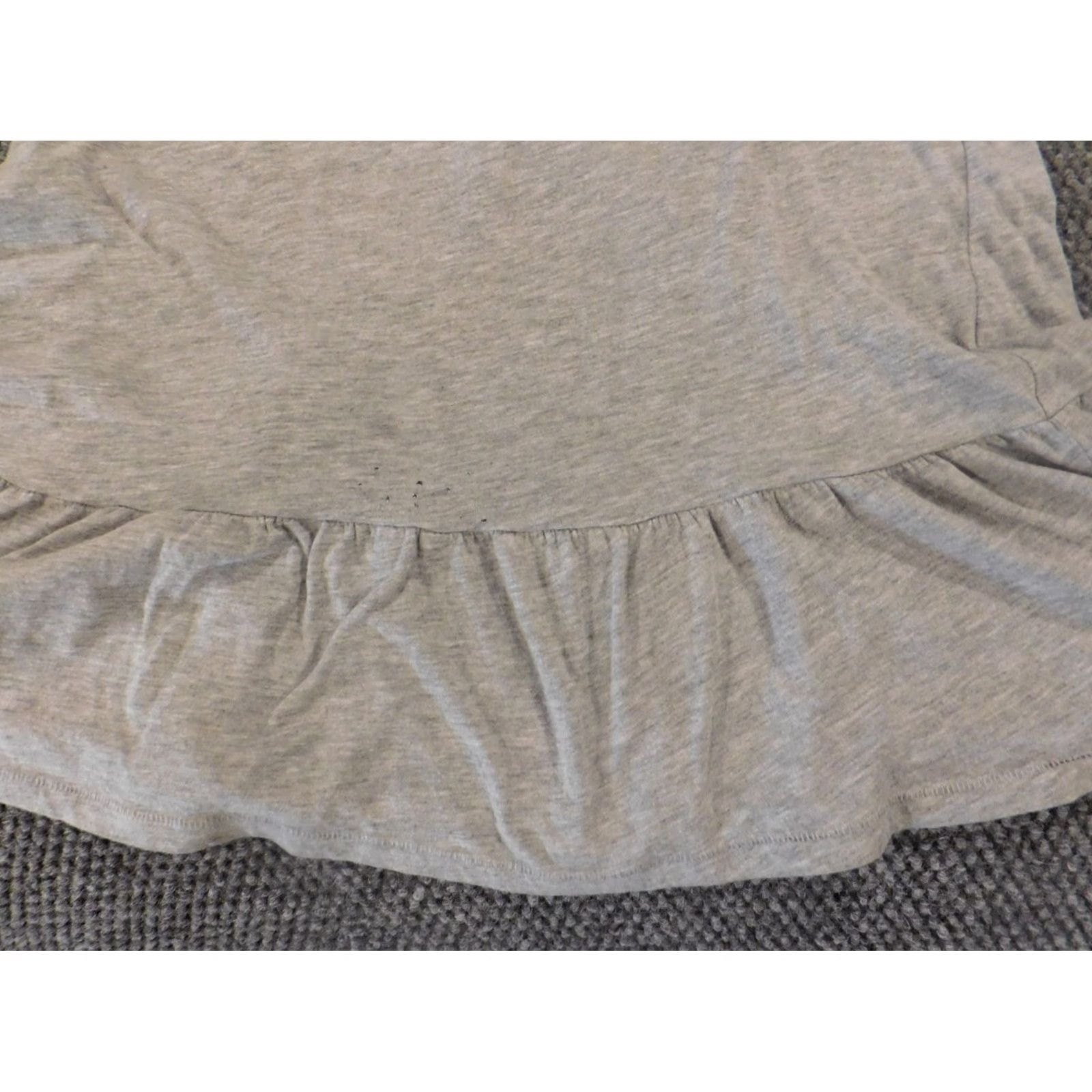 Vintage Caslon Womens Blouse Small Gray pullover stretch Casual Knit Cotton Button-Down Short Sleeve Raglan Pocket Modern Regular Womens Size S / US 4 / IT 40 - 4 Thumbnail