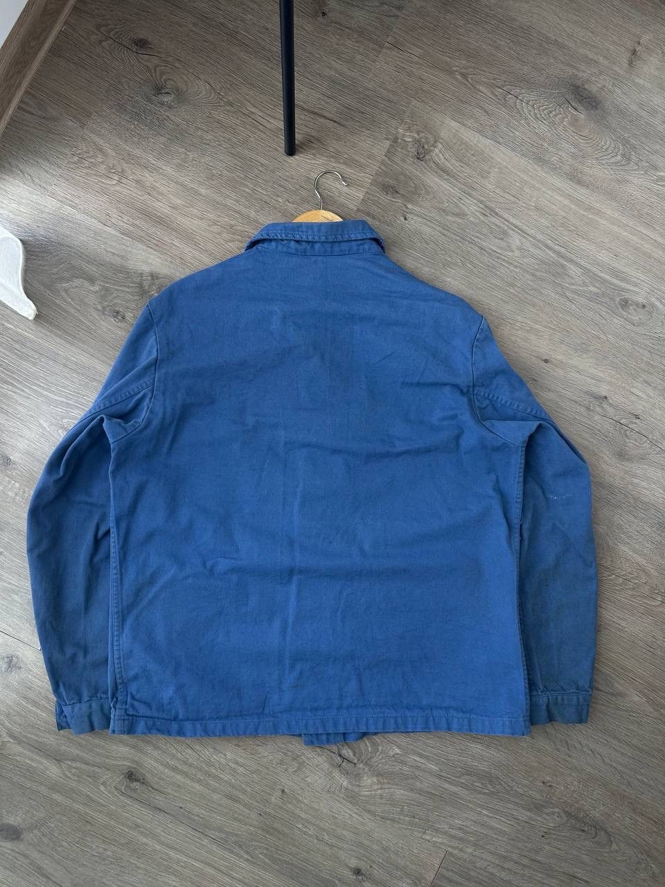 Japanese Brand × Vintage Vintage Japanese Blue Workwear 90’s Spilag Faded Shirt Size US L / EU 52-54 / 3 - 8 Thumbnail