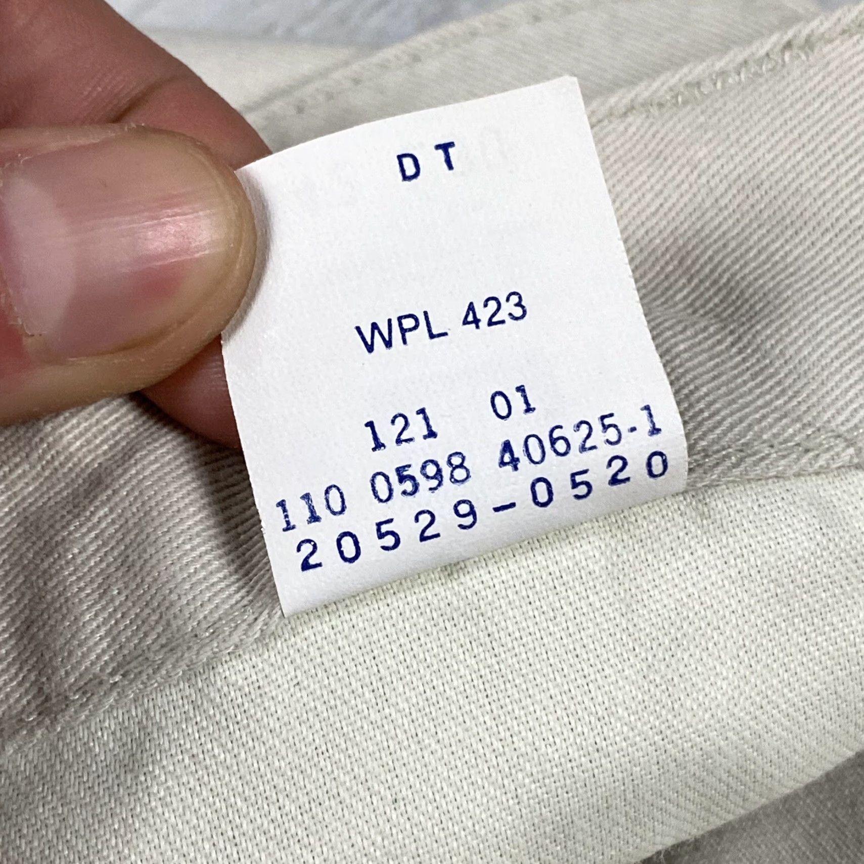 Dockers VINTAGE 90s DOCKERS LEVIS PLEATED CHINO PANTS Beige 42x30 Mens Size US 42 / EU 58 - 6 Thumbnail