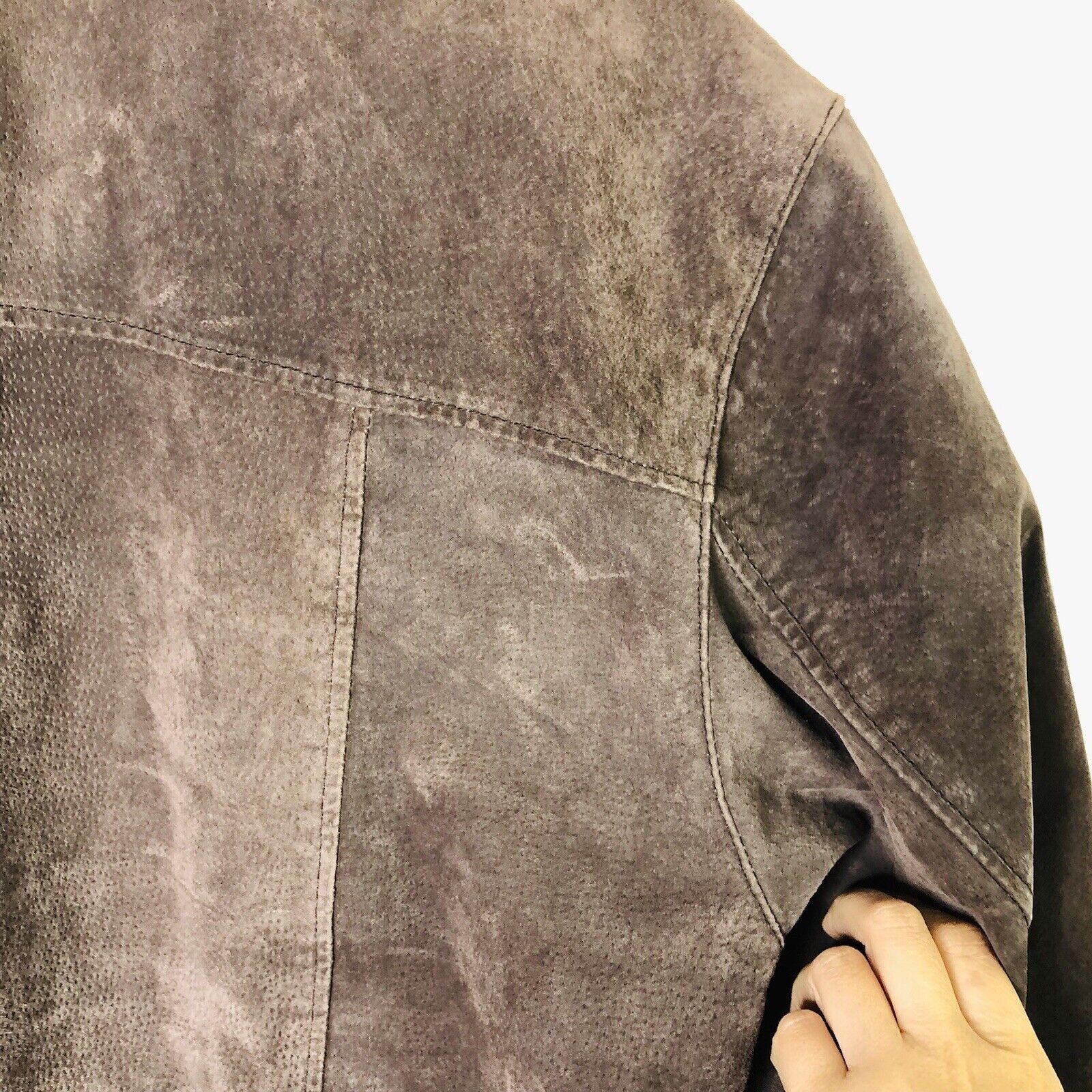 Other Boston Harbour Outdoor Suede Leather Jacket Sz L Brown Coat Size US L / EU 52-54 / 3 - 9 Thumbnail