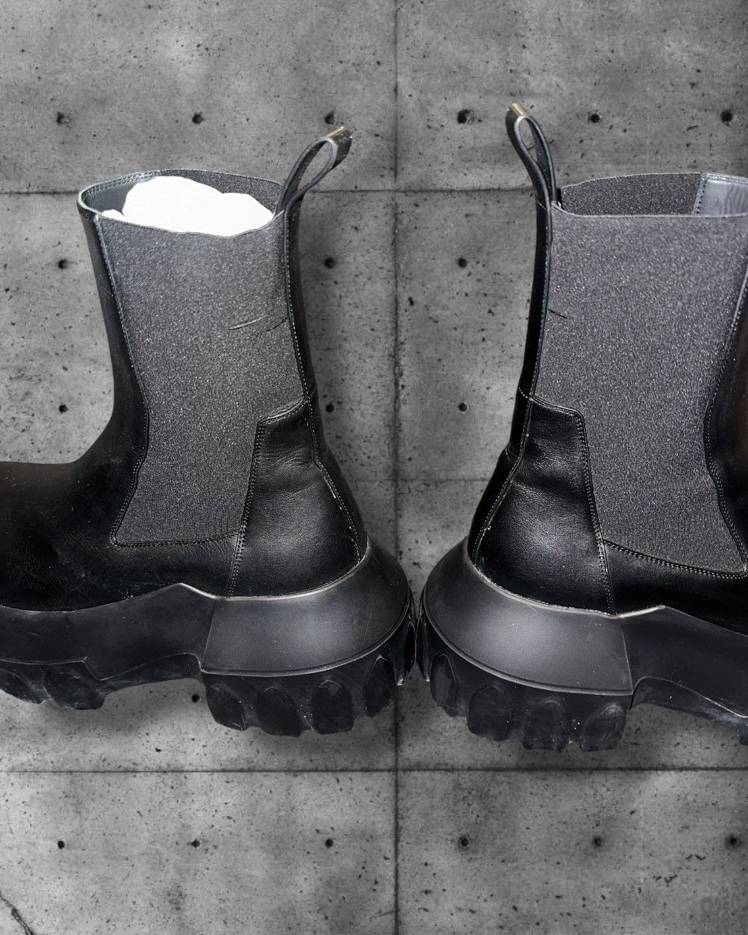 Rick Owens Rick Owens Beatle Mega Tractor Boots Black Size 43 Size US 10 / EU 43 - 10 Thumbnail