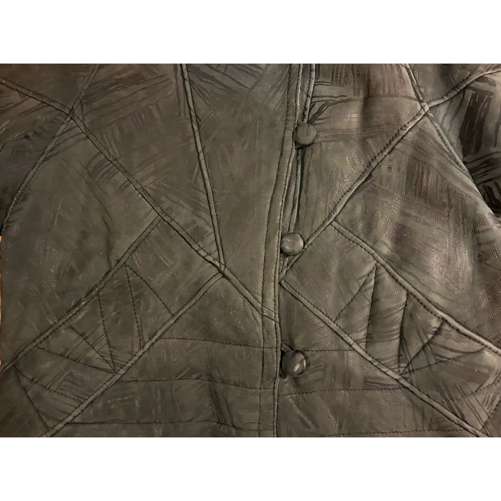 Vintage VINTAGE Shearling Coat Men’s 44 Black Suede Patchwork Bomber Jacket Size US S / EU 44-46 / 1 - 4 Thumbnail
