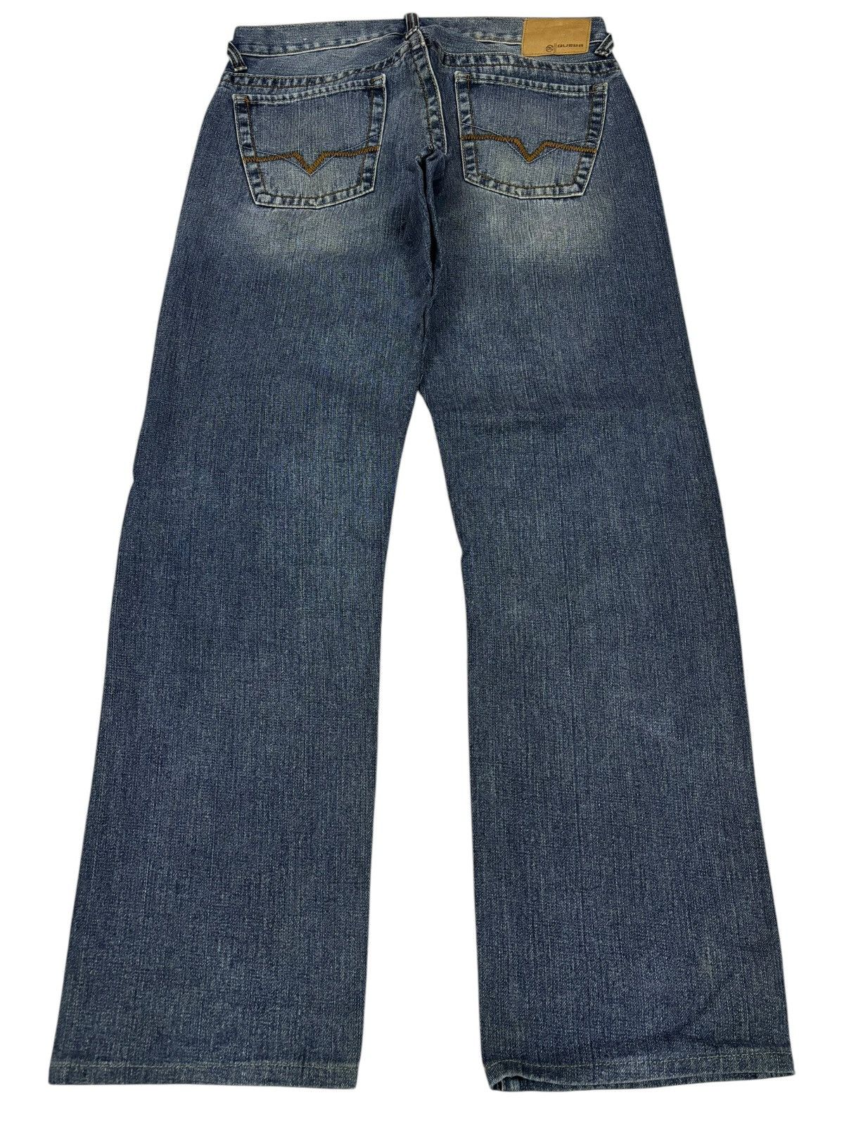 Guess × Vintage Vintage Guess Faded Rebel Straight Jeans Size US 32 / EU 48 - 2 Thumbnail