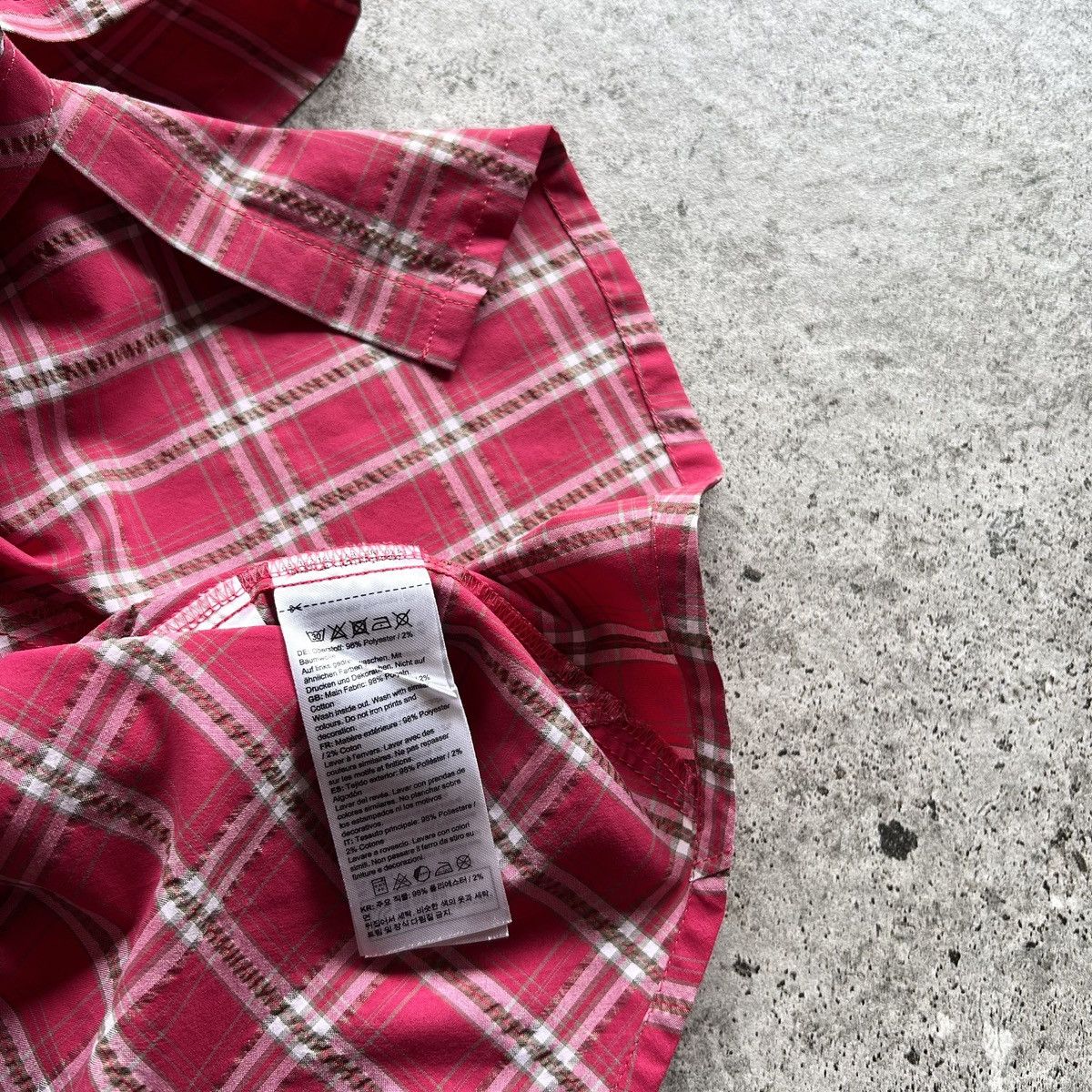 Mammut Mammut Wmns Pink White Checkered Button Shirt Casual Outdoor Size L / US 10 / IT 46 - 8 Thumbnail
