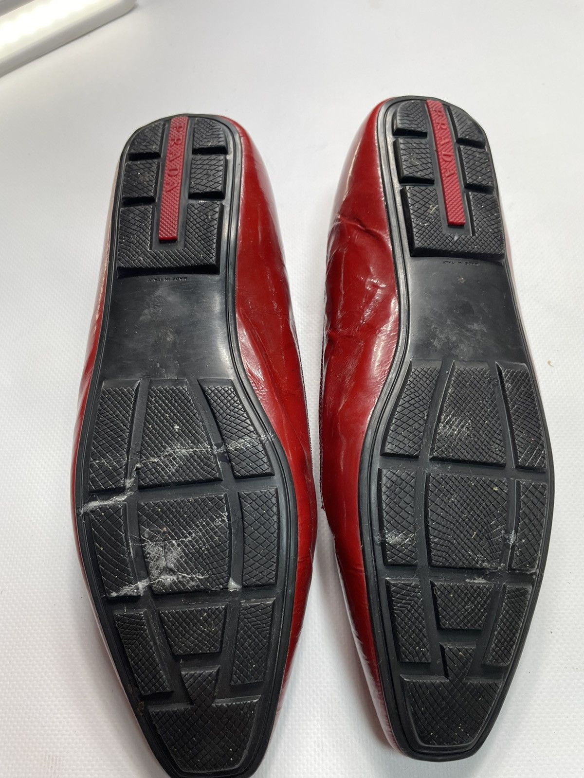 Prada Prada Vtg Y2K Archive Ballerina Flat Leather EU 40 Size US 10 / IT 40 - 11 Thumbnail