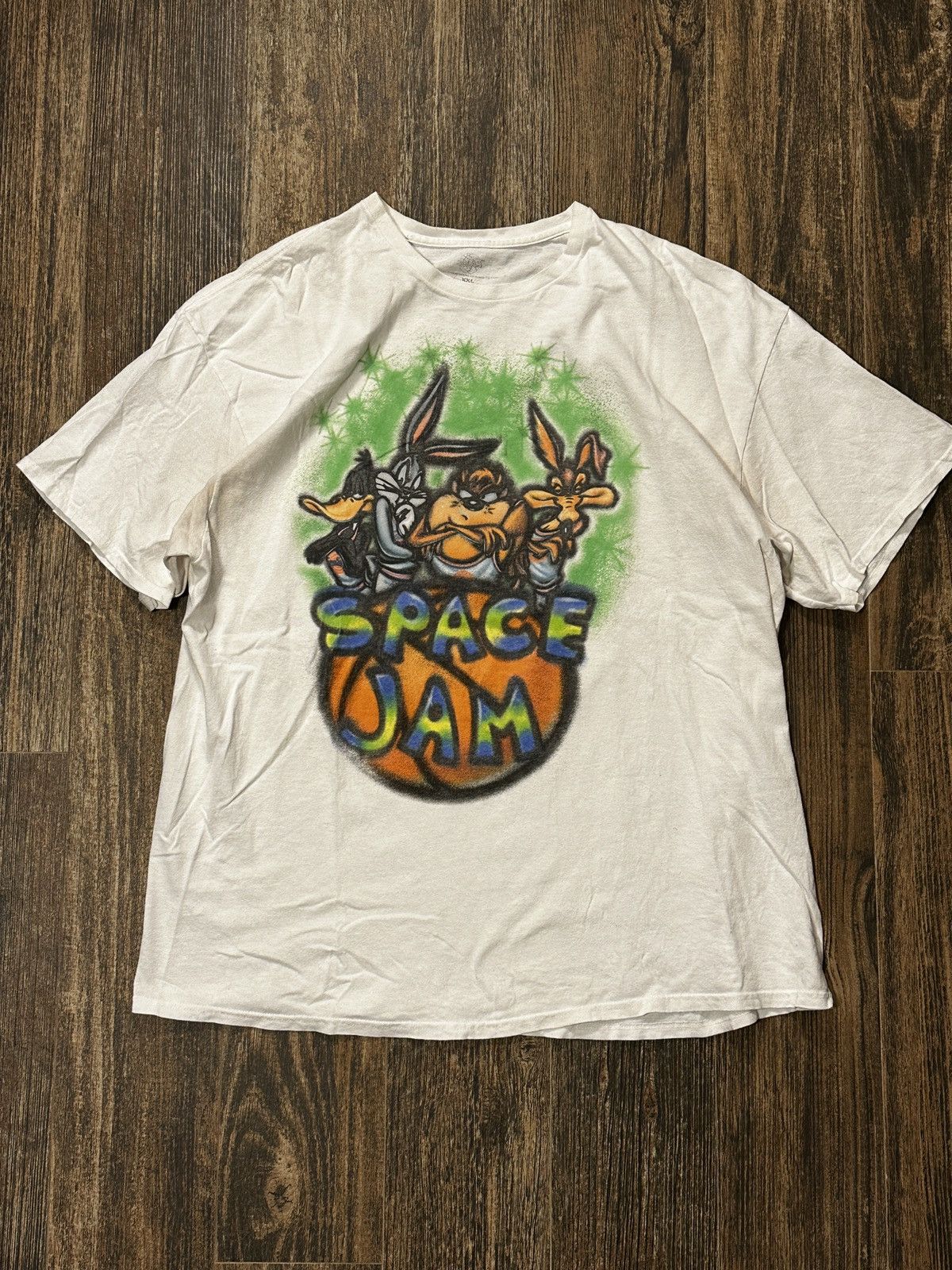 Warner Bros Space Jam Air Brush Tee Size US XXL / EU 58 / 5 - 1 Thumbnail
