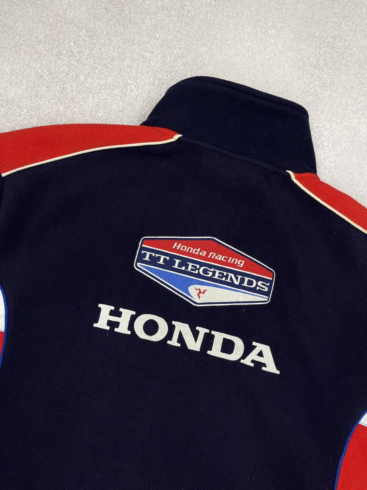 Honda Vintage Honda Racing TT Legends Fleece Jacket Motul F1 Size US XL / EU 56 / 4 - 9 Thumbnail