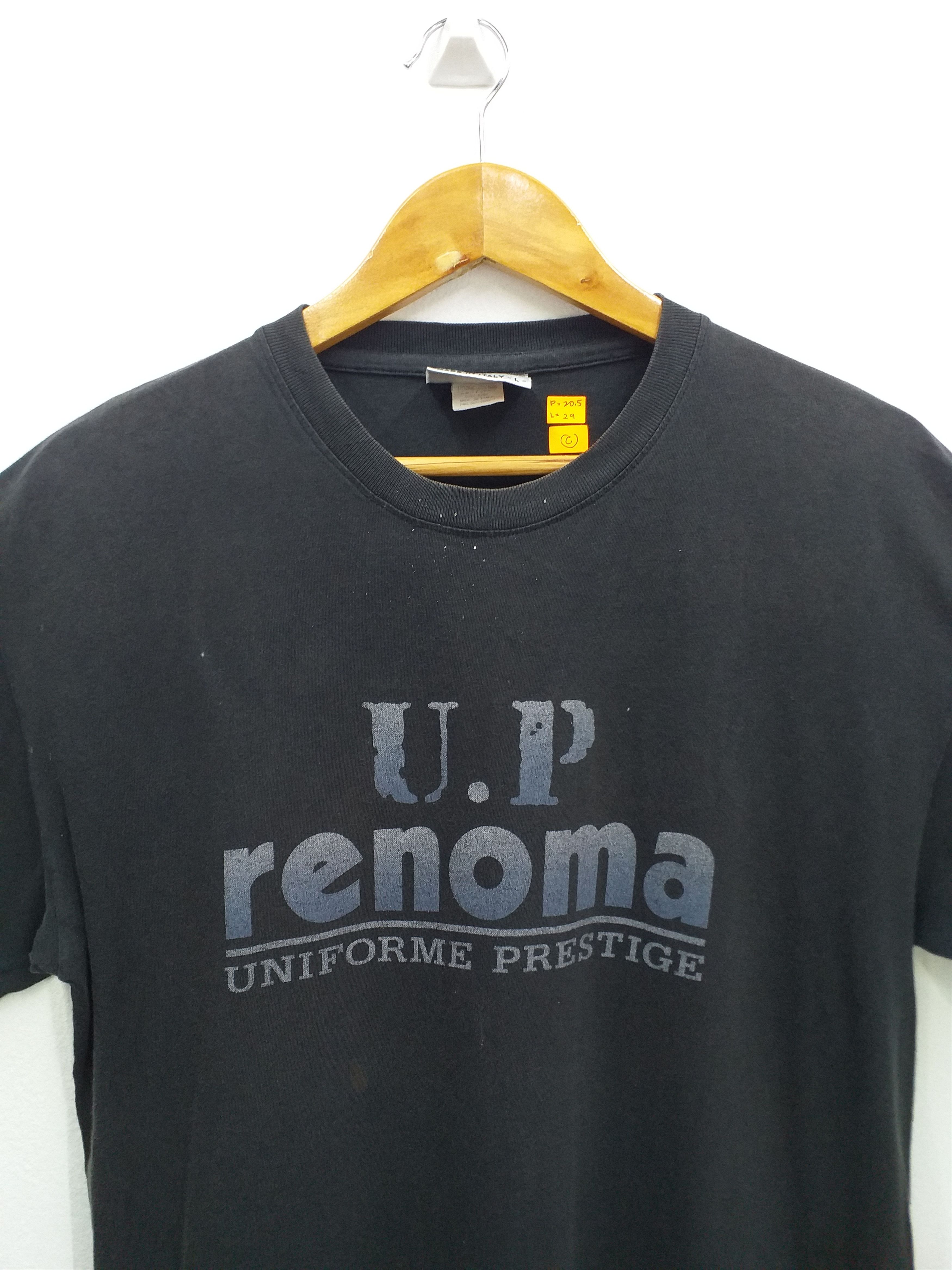 Japanese Brand Vintage Renoma Made In Italy Big Logo Large T-Shirt -C050 Size US L / EU 52-54 / 3 - 3 Thumbnail