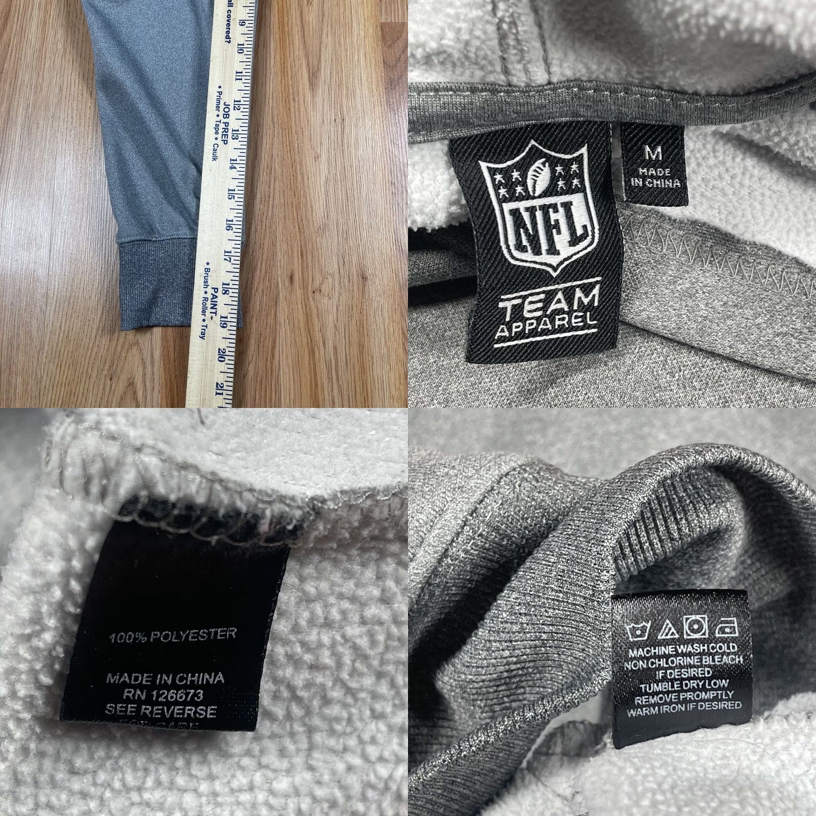 NFL NFL Team Apparel New England Patriots AFC Eastern Hoodie Sweatshirt Mens Medium Size US M / EU 48-50 / 2 - 8 Thumbnail